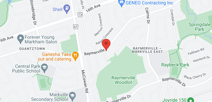 map of 544 RAYMERVILLE DR